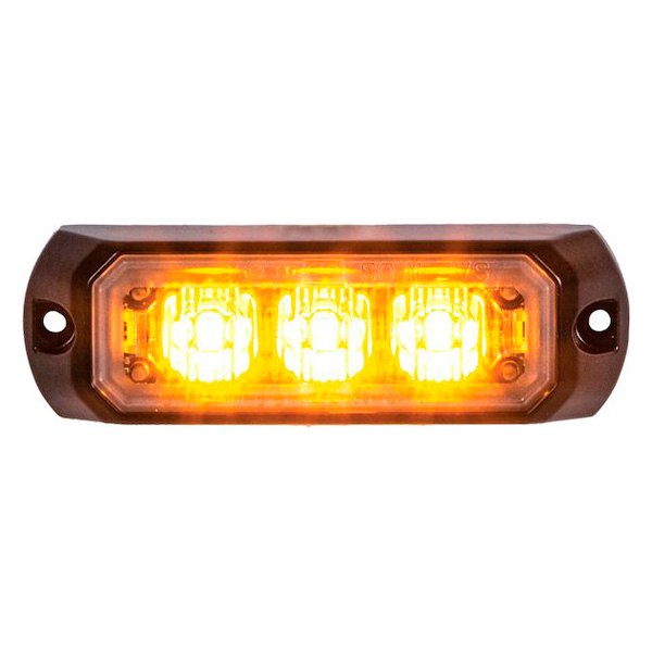 Buyers® - 3.4" Bolt-On Mount Mini Amber LED Strobe Light