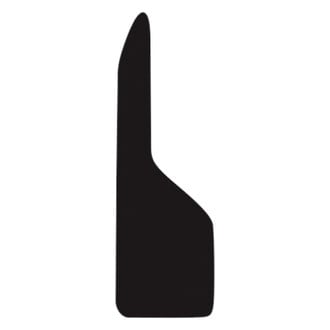 Buyers® - Thermoflex Black Mud Flap