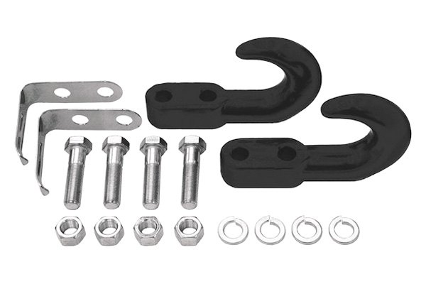 Buyers® - Drop-Forged Black Tow Hooks Kit