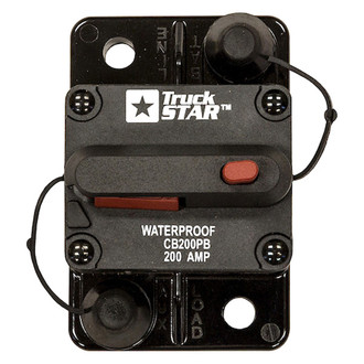 Buyers® - Circuit Breaker,200Amp,Push-To-Trip,Man-