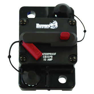 Buyers® - Circuit Breaker,80 Amp,Push-To-Trip,Man-
