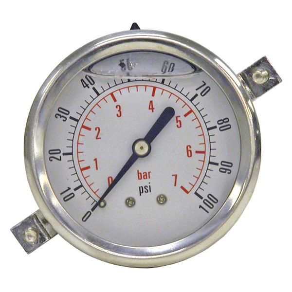 Buyers® - 2-1/2" Silicone Filled Pressure Gauge, 0-100 PSI