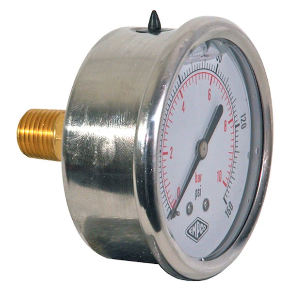 Buyers® - 2-1/2" Silicone Filled Pressure Gauge, 0-160 PSI