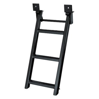Buyers® - Retractable Three-Rung Truck Step with Non-slip Tread