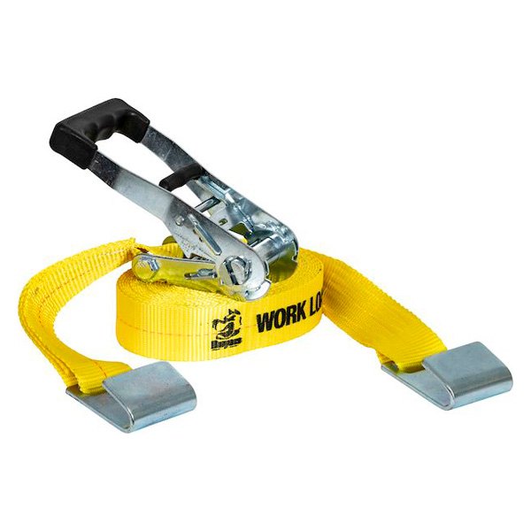 Buyers® RTD12271F 2" x 27' Ratchet Strap with Flat Hooks (10000 lbs)