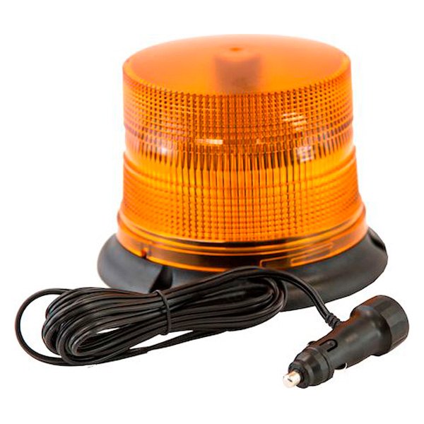 Buyers® - Amber Flash LED Strobe Light with Magnetic Mount, 8-LED