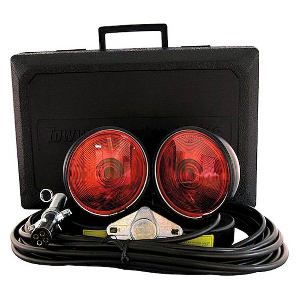 Buyers® - 4" Magnetic Round Tow Lights