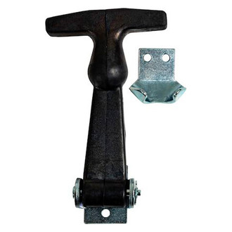 Buyers® - 4-7/8" Easy Grip Rubber Hood Catch with U-Bracket