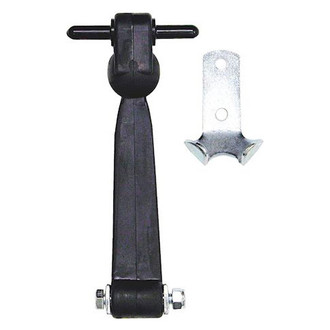 Buyers® - 7-7/8" Heavy Duty Rubber Hood Catch with Bumper