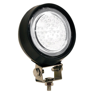 Buyers® - Stud Mount 5" 36W Round Flood Beam LED Light