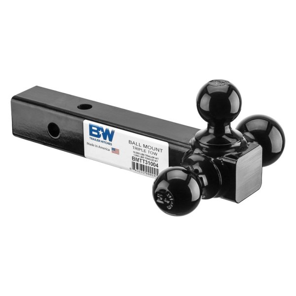 B&W Trailer Hitches® - Triple Tow Tri-Ball Mount for 2" Receiver