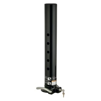 B&W Trailer Hitches® - Adjustable Round Defender Locking Gooseneck Coupler for 2-5/16" Balls