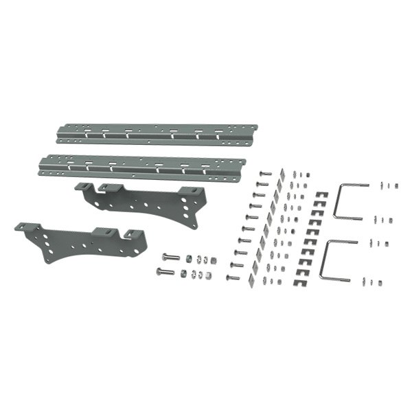 B&W Trailer Hitches® - 5th Wheel Mounting Rails with Quick Fit Custom Installation Brackets