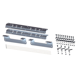 B&W Trailer Hitches® - 5th Wheel Mounting Rails with Quick Fit Custom Installation Brackets