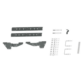 B&W Trailer Hitches® - 5th Wheel Mounting Rails with Quick Fit Custom Installation Brackets