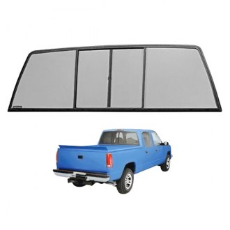 NAGD Stationary Back Window Back Glass Compatible with Chevrolet Pickup/GMC Pickup 1988-1999 C1500 K1500 Models