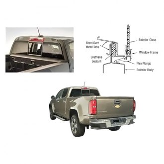 NAGD Compatible with 2015-2020 Chevrolet Colorado GMC Canyon Passenger Side Rear Door Window Glass 