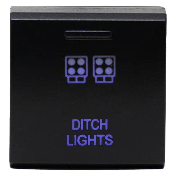  Cali Raised LED® - Square Ditch Lights LED Switch