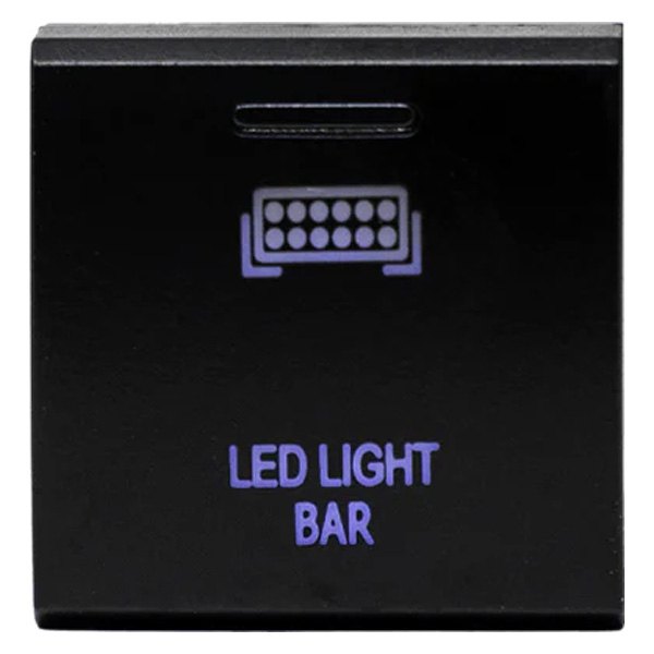  Cali Raised LED® - Square LED Light Bar LED Switch