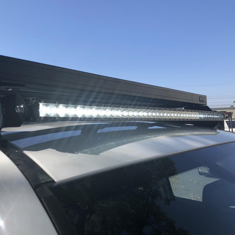 Cali Raised LED® - Roof Rack Slimline 42" Amber LED Light Bar Kit