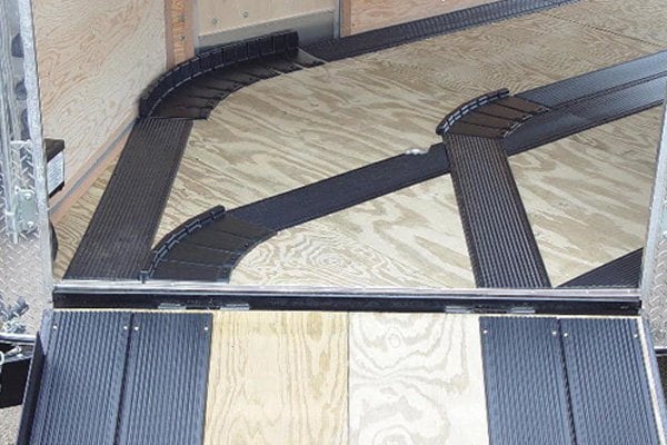 Caliber 13342 Flex Glides Low Profile-8 Piece Set Glissiere Motoneige