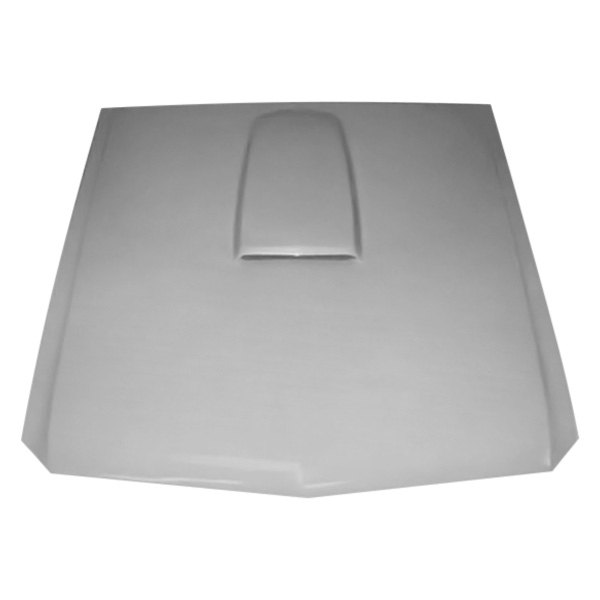 California Pony Cars® - Shelby Style Fiberglass Hood with Scoop (Unpainted)