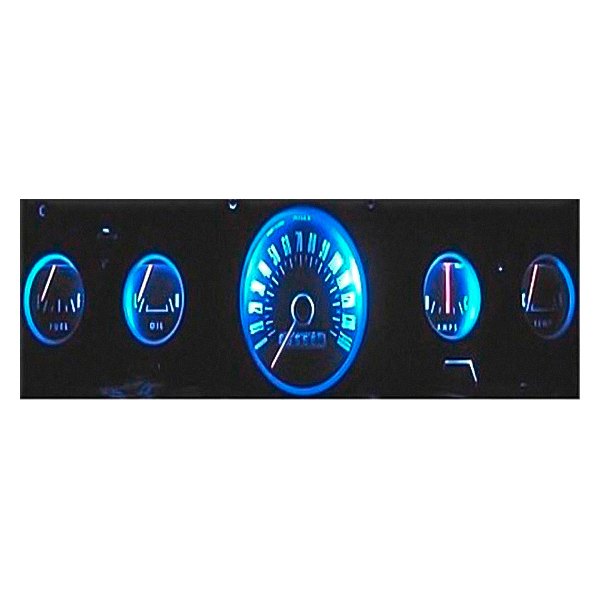 California Pony Cars® - Blue LED Gauge Kit