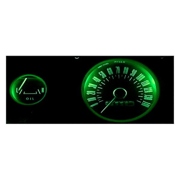 California Pony Cars® - Green LED Gauge Kit
