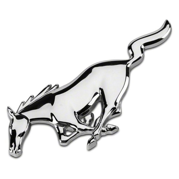 California Pony Cars® - "Running Horse" Chrome Plated Die-Cast Grille Emblem