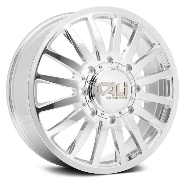 CALI OFFROAD® - 9110 SUMMIT DUALLY Front Polished with Milled Accents