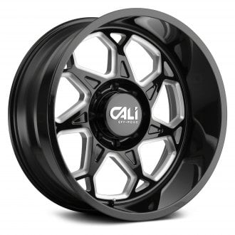 CALI OFFROAD® - 9111 SEVENFOLD Gloss Black with Milled Accents