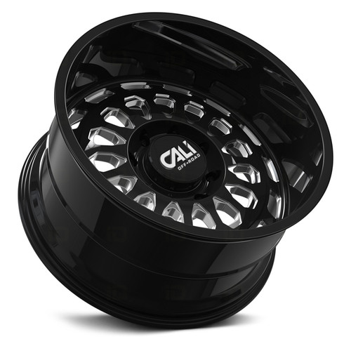 CALI OFFROAD® 9113 PARADOX Wheels - Gloss Black with Milled