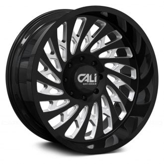 CALI OFFROAD® - 9108 SWITCHBACK Gloss Black with Milled Accents