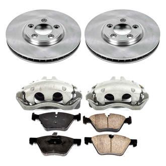 Callahan Brake Parts® - Plain Brake Kit with Calipers