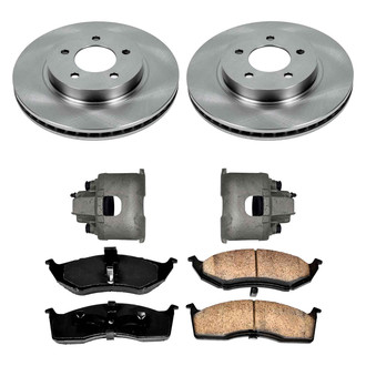 Callahan Brake Parts® CCO111382 - Plain Front Brake Kit with Calipers