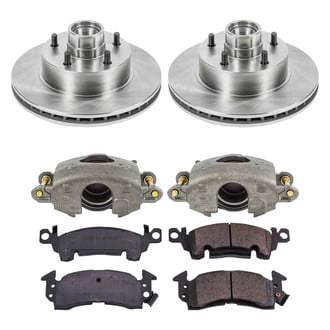 Callahan Brake Parts® - Plain Brake Kit with Calipers