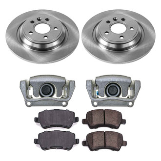 Callahan Brake Parts® - Plain Brake Kit with Calipers