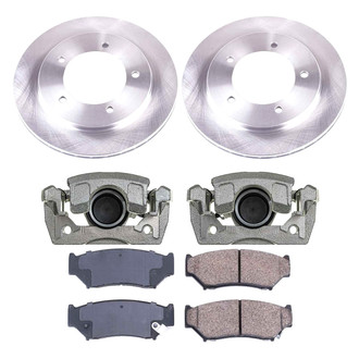 Callahan Brake Parts® - Plain Brake Kit with Calipers