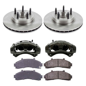 Callahan Brake Parts® CCO112760 - Plain Front Brake Kit with Calipers