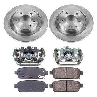 Callahan Brake Parts® CCO113100A - Plain Rear Brake Kit with Calipers
