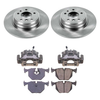 Callahan Brake Parts® - Plain Brake Kit with Calipers