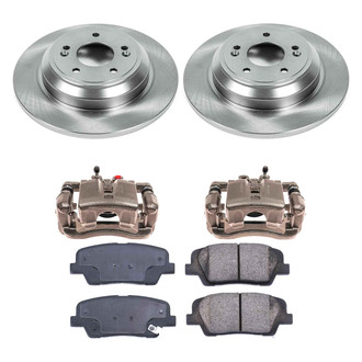 Callahan Brake Parts® - Plain Brake Kit with Calipers
