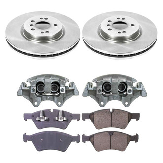 Callahan Brake Parts® - Plain Brake Kit with Calipers