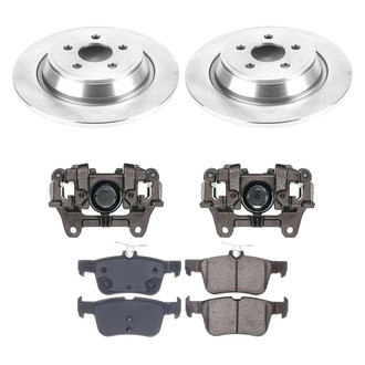 Callahan Brake Parts® - Plain Brake Kit with Calipers