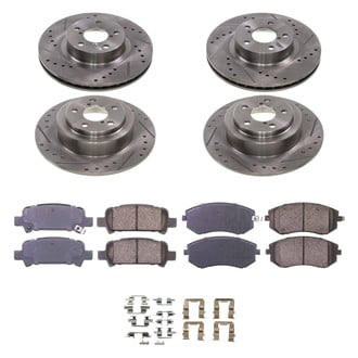 Callahan Brake Parts® - Drilled and Slotted Brake Kit