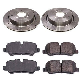 Callahan Brake Parts® CKD113899 - Drilled and Slotted Rear Brake Kit