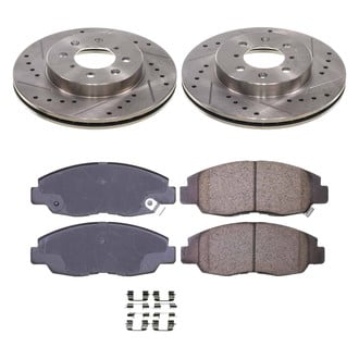 Callahan Brake Parts® - Drilled & Slotted Brake Kit