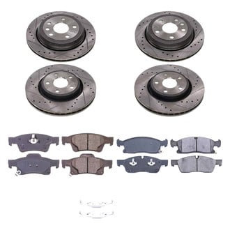 Callahan Brake Parts® - Drilled and Slotted Brake Kit