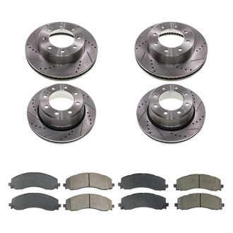 Callahan Brake Parts® - Drilled & Slotted Brake Kit