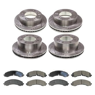 Callahan Brake Parts® - Drilled & Slotted Brake Kit